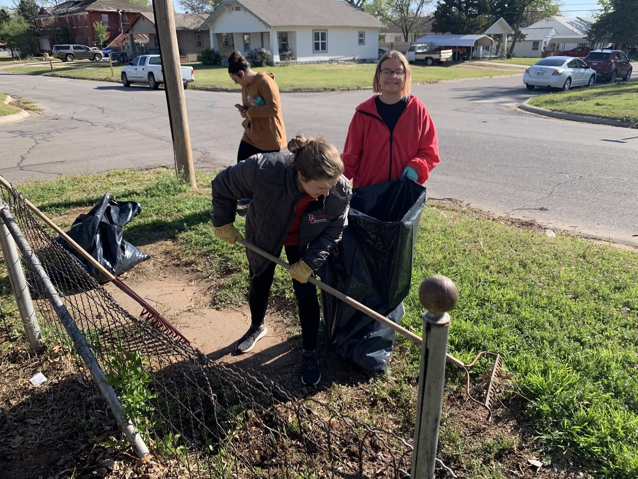 Volunteers serving the Fargo community